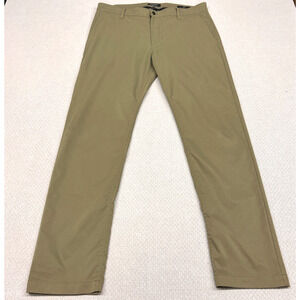 Proof Nomad Pants Mens 36x30 Army Green Slim Fit Chino Performance Stretch